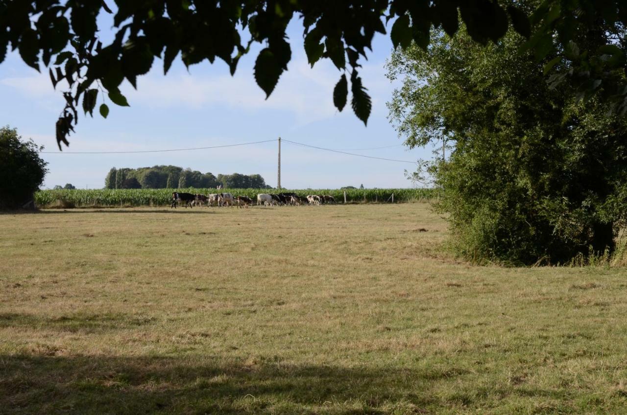 Gite De La Pature Le Thuit-Simer Exterior foto